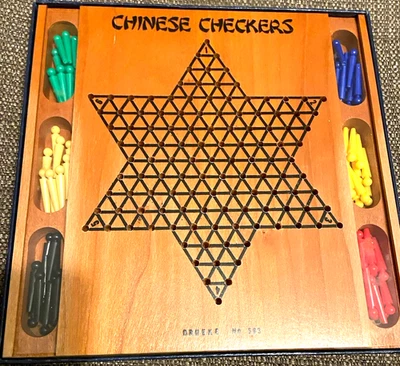 Chinese Checkers Travel or Home by Grueke 563 Never used - Image 1 of 4