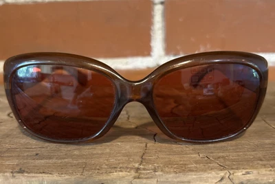 Gafas de sol Ray Ban marrón de colección para mujer marco clásico 717/51 hechas en Italia Foto 1 de 4