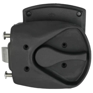 Türschloss Schloss Innenschloss Türgriff Tür Wohnwagen Wohnmobil schwarz Lasche - Bild 1 von 2