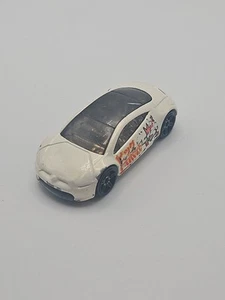 HOT WHEELS MITSUBISHI ECLIPSE CONCEPT WHITE 1:64 DIECAST 2 3/4" CAR W SILVER RED - Picture 1 of 4