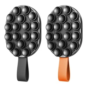 Support Téléphone Poignée Silicone avec Aspiration Magnétique pour Miroir et - Photo 1 sur 14