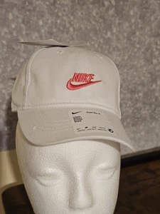 Nike Just Do It Baseballmütze Kappe 12-24 Monate Baby Mädchen verstellbar weiß pink - Bild 1 von 11