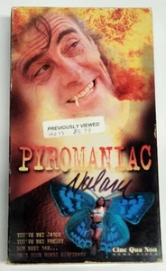 Pyromaniac VHS 1995, RARE OOP, Cleaned/TESTED - Imagen 1 de 13