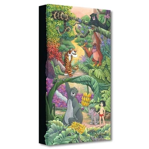 Home in the Jungle 20Hx10W Disney Fine Art by Michelle St Laurent - Picture 1 of 1