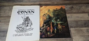 Conan Print Queen Of The Black Coast Portfolio Stephen Fabian Autograph 521/1000 - Picture 1 of 15