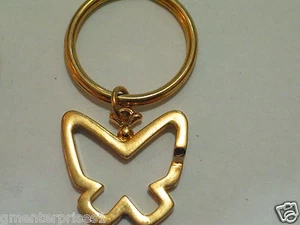 Portachiavi Farfalla Bellissimo Portachiavi Tono Oro - Foto 1 di 1