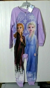 Disney Frozen Mädchen Einteiler Decke Schlafanzug Größe 4/5 Neu mit Etikett - Bild 1 von 3