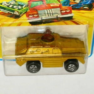 Vintage 1973 Matchbox Rolamatics No. 28 Stoat Diecast Car Metal Jeep Bubble Pack - Picture 1 of 9