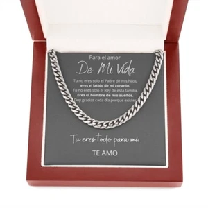 Regalo Para Hombre El Amor De Mi Vida | Regalo Para Novio | Regalo Para Esposo | - Foto 1 di 16