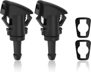 Windshield Washer Nozzles 2pcs Replacement for Chrysler Dodge Various Models - Picture 1 of 7