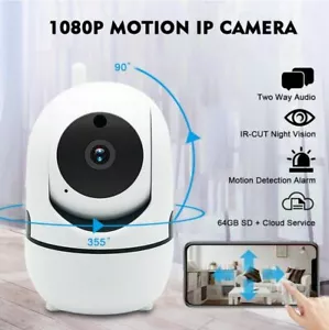 1080P WiFi IP Camera Home Security Baby Monitor Clever Dog CCTV CAM Night Vision - Imagen 1 de 10