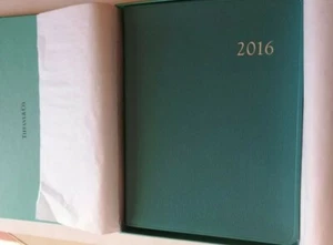 Agenda originale da collezione di Tiffany & Co. dell'anno 2016 in pelle - Imagen 1 de 12