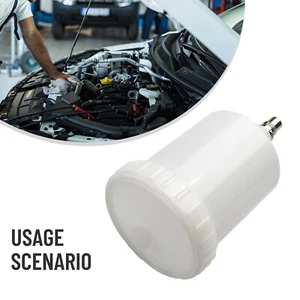 Taza de pintura de plástico HVLP apta para conector de pulverización SATA pulverizador de pintura a chorro A4 - Imagen 1 de 8