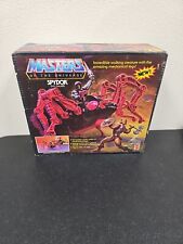 SEALED never Opened Vintage 1984 MOTU Spydor Evil Stalker Complete Sealed