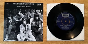 45 7" U.K. SP THE ROLLING STONES HONKY TONK WOMEN - Picture 1 of 2