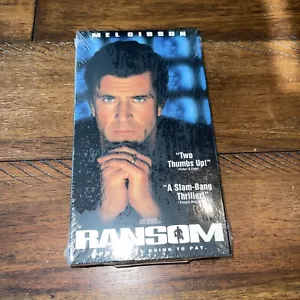 Ransom New Sealed Vhs! 1996 Thriller! Payback Signs Hostage Breakdown - Picture 1 of 6