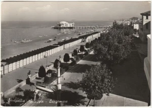 SENIGALLIA - ANCONA - SPIAGGIA - LUNGOMARE - VIAGG. 1955 -11093- - Picture 1 of 1