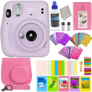 Fujifilm Instax Mini 11 Instant Camera with Accessory Kit - Lilac Purple Camera - Picture 1 of 8