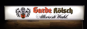 Garde-Kölsch Neonleuchtreklame "Allererste Wahl" 125cm Orig Vintage 80er Rarität - Bild 1 von 16