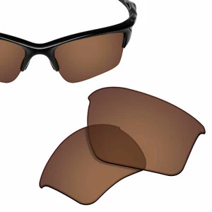 Polarized Replacement Lenses for-OAKLEY Half Jacket 2.0 XL Sunglasses Brown - Picture 1 of 5