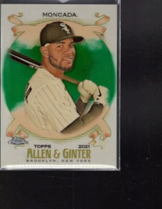 B0413- 2021 Topps Allen and Ginter Chrome Cards -You Pick- 15+ FREE US SHIP - Picture 1 of 15