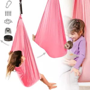 Kinderschaukel Hängematte Indoor Outdoor Yoga Therapie Autismus Belastbar NEU - Bild 1 von 15