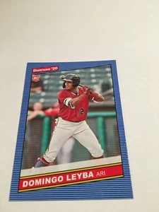 2020 Donruss Retro RC 1986 #255 Domingo Leyba - Arizona Diamondbacks - Picture 1 of 1