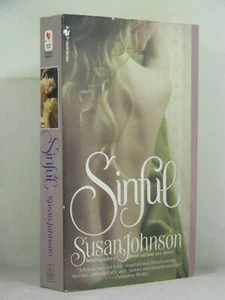 St. John-Duras 1: Sinful by Susan Johnson, reprint, historical romance, 1780s - Picture 1 of 3