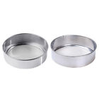  2 Pcs Stainer Steel Strainer Powdered Sugar Sifter Strainers Fine Mesh