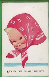 Vintage Valentine's Artist Signed  Mabel Lucie Attwell Postcard Swanky ! 4238 - Picture 1 of 4