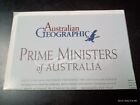 Australian Geographic Magazine Poster 2001 62 Prime Ministers of Australia GC