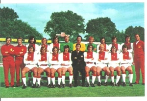 AJAX - 1975 FKS Euro Soccer Postcard - No.35 - Picture 1 of 2