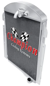 3 Row Supply Champion Radiator for 1940 Chevrolet KC L6 Engine #CC3940-6 - Picture 1 of 8