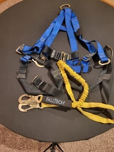 FallTech Rock Tree Climbing Harness Repelling Belt Strap - Picture 1 of 3