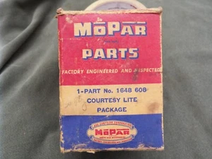 1956 Plymouth Courtesy Lamp Package 1648608 NOS - Picture 1 of 5