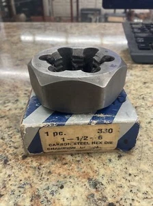Champion Carbon Steel Hex Die 1-1/2” - 6 330 - Picture 1 of 13