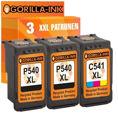 Patronen für Canon PG-540 CL-541 Pixma TS5150 TS5151 TS5100 MG3650s MG3600 MX470 - Bild 1 von 4
