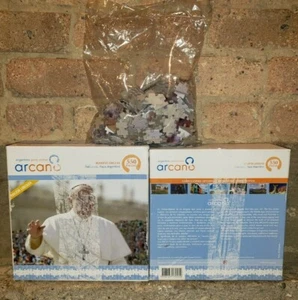 arcano Pope Francis 550 Piece Jigsaw Puzzle 51x35cm Sealed Pieces Flawed Box - Picture 1 of 7