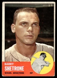 1963 Topps Barry Shetrone Washington Senators #276 - Picture 1 of 2