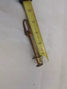 Vintage Sugar Ice Cube Grabber Bar Tongs Push Button 7" - Picture 1 of 5