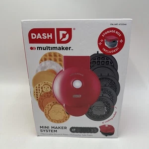 Mini gofrera Dash multiplaca 7 platos extraíbles guía de recepción incluida - Imagen 1 de 7