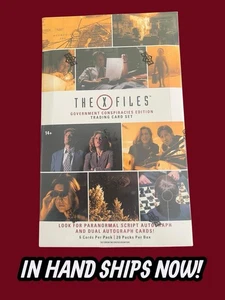2025 Upper Deck THE X-FILES: GOVERNMENT CONSPIRACIES EDITION HOBBY BOX IN HAND! - Picture 1 of 5
