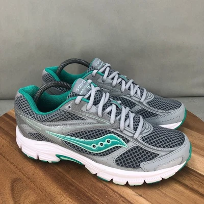 Saucony Marauder Running Shoes Womens Size 10 Gray Teal Sneakers - Image 1 of 4