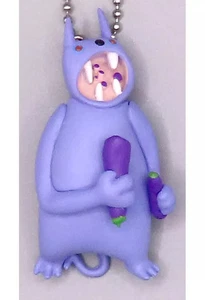 Schlüsselanhänger Aubergine "Gori Teri Maskottchen Kugelkette" - Bild 1 von 1