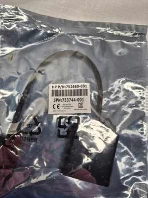 HP DisplayPort to DVI SL Adapter (Part #752660-001) Factory Sealed - Image 1 of 4
