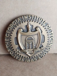 Vintage Georgia Tech 1982 Maco Bronzemedaille Medaillon von Julian Harris  - Bild 1 von 4