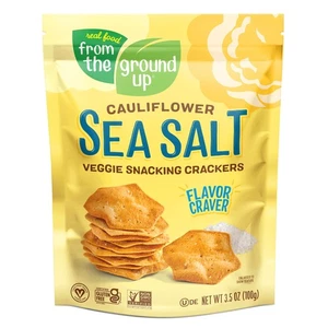 Real Food From The Ground Up Cauliflower Snacking Crackers - 6-Pack Snack Bag... - Picture 1 of 2