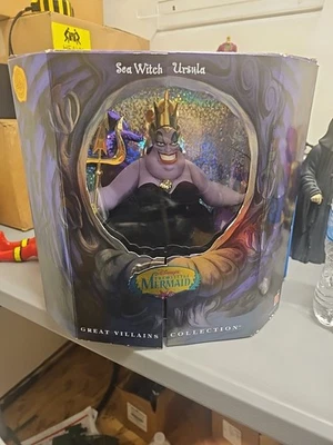迪士尼海洋女巫乌苏拉娃娃,Great Villains 1997 年美泰 17575 — 第 1/4 张图片