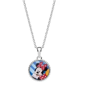 Collana Argento 925 Con Pendente Bambino Disney Mickey Mouse trendy cod. CS00018 - Foto 1 di 2