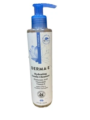 Limpiador facial hidratante suave de Derma-E vegano sin crueldad 6 fl. oz Foto 1 de 2